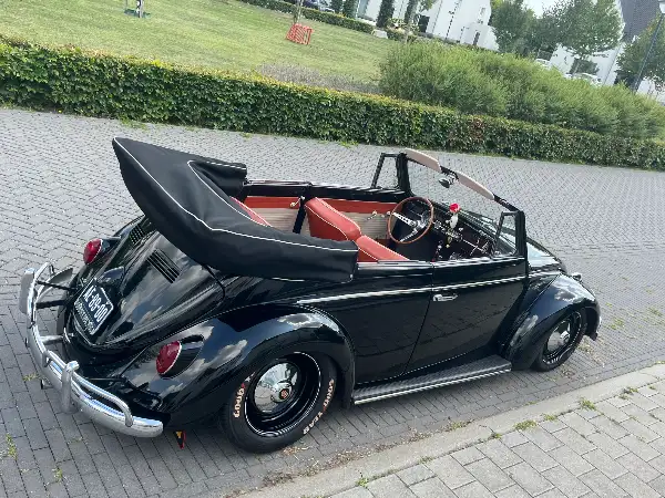 Volkswagen 1200 KARMAN CABRIOLET TSI 34pk 3d 1962 ZWART
