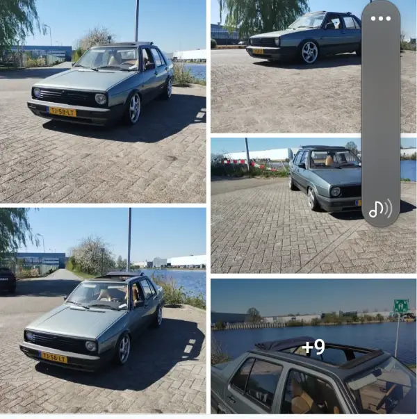 Volkswagen JETTA CL 40 KW K6 TSI 54pk 5d 1988 GROEN